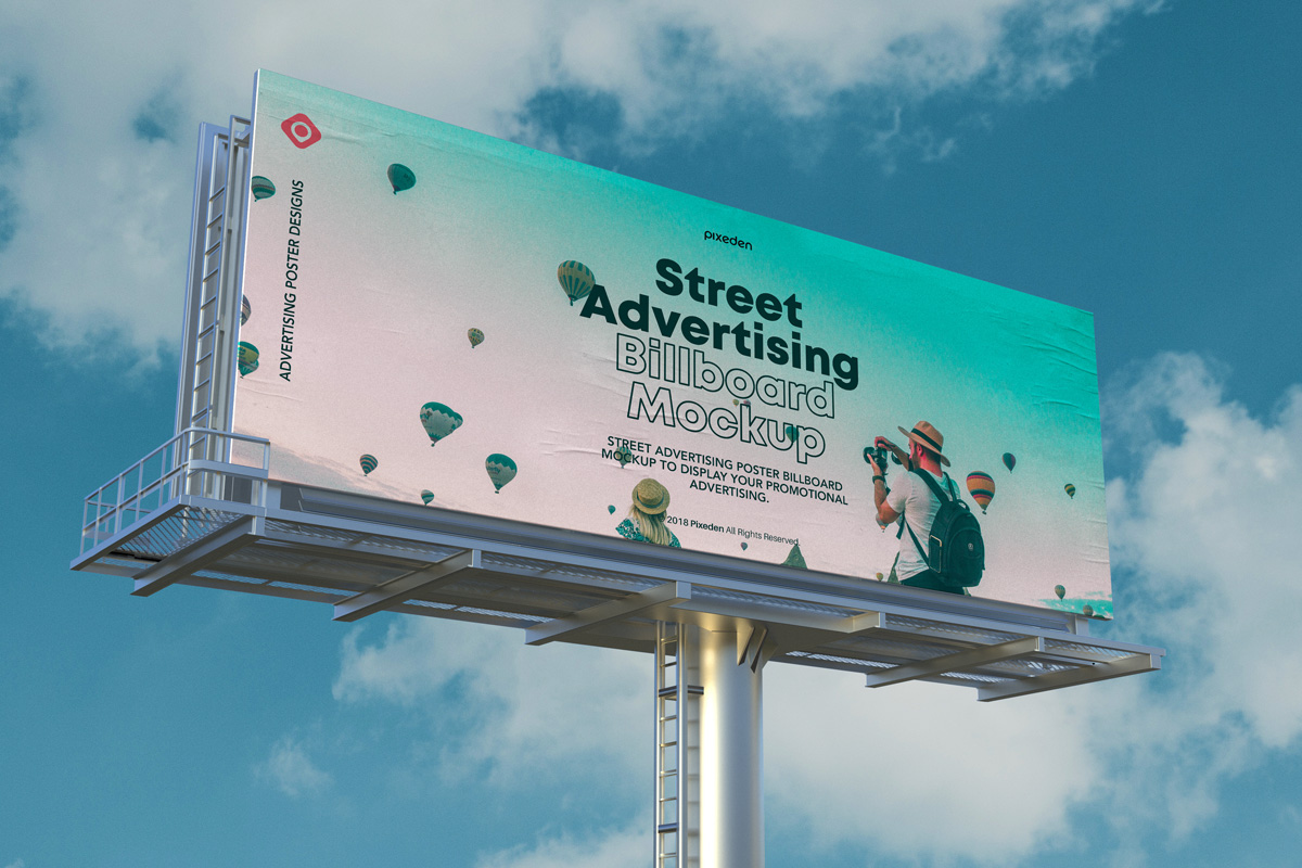 Professional Billboard Mockup