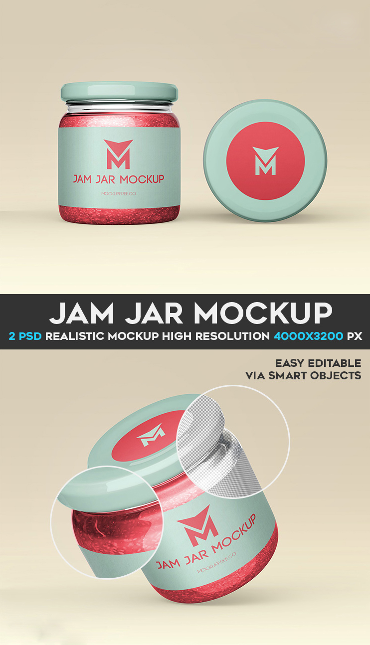 Download Free Jam Jar Mockup Mockup City Yellowimages Mockups