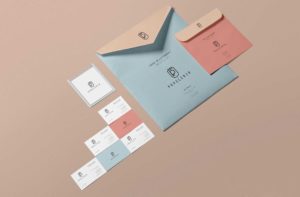 Free Clean Envelopes Mockup - Mockup City