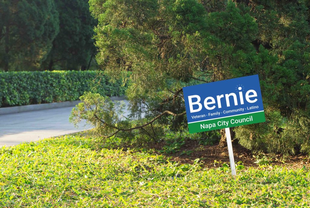 Political Yard Sign Mockup