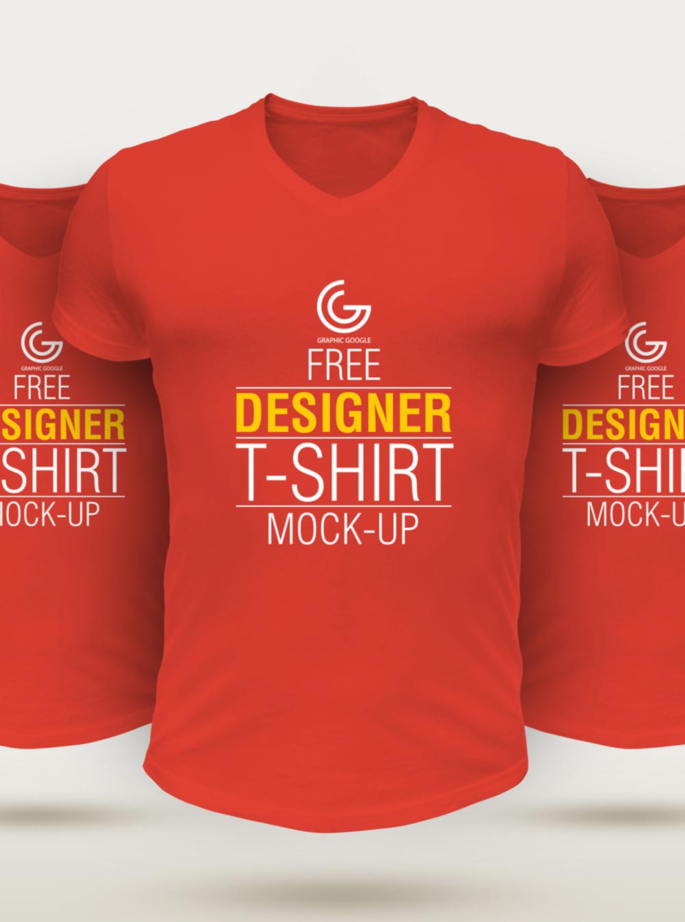 Free Designer T-Shirt Mockup - Mockup City