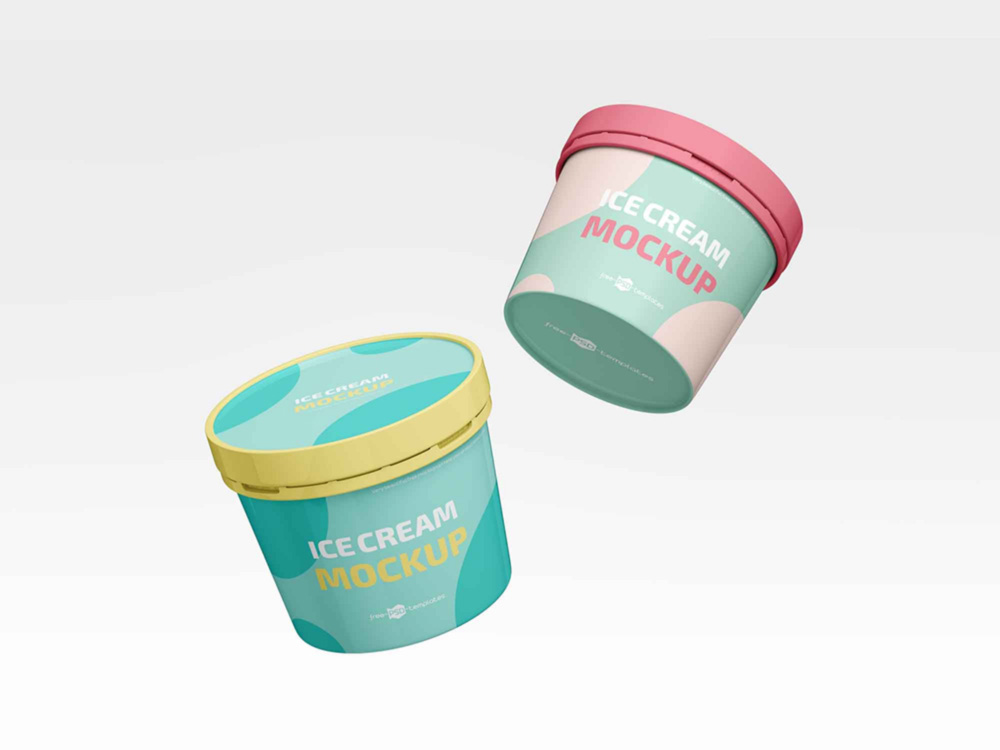 Download Free Ice Cream Jar Mockup Mockup City