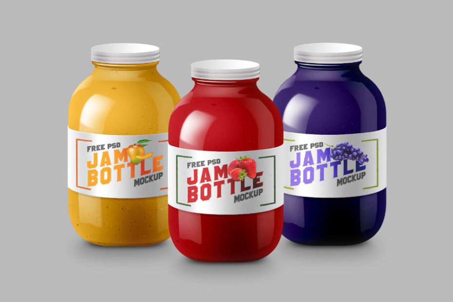 Set of Jam Jars/Bottles