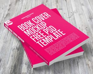 Free Book Cover Mockup Template