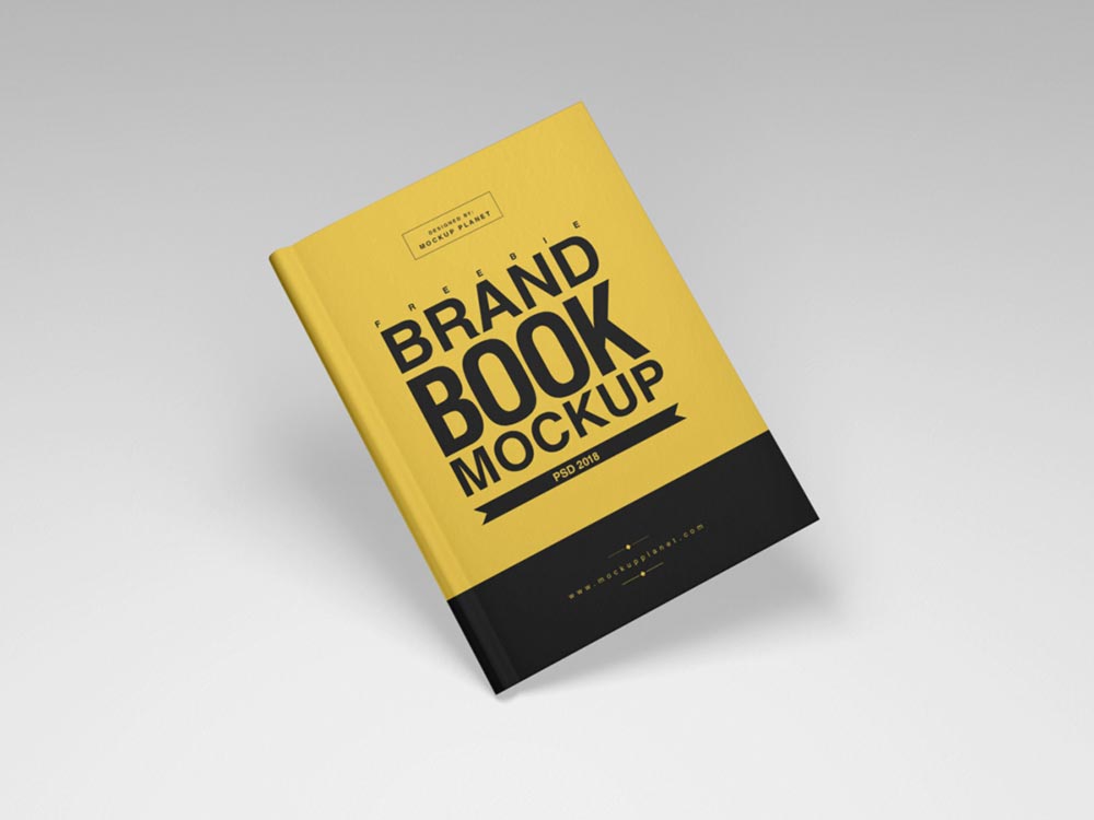 Brand Book Cover Mockup