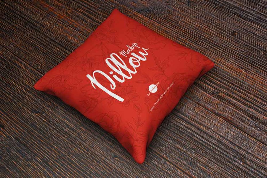 Free Branded Pillow Mockup