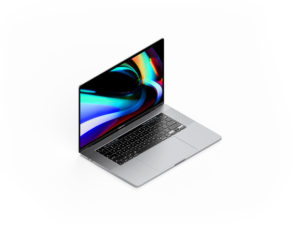 Free MacBook Pro 16 Inch Mockup