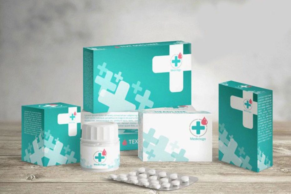 Free Medicine Boxes Mockup PSD