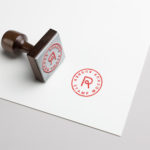 Free PSD Rubber Stamp Mockup