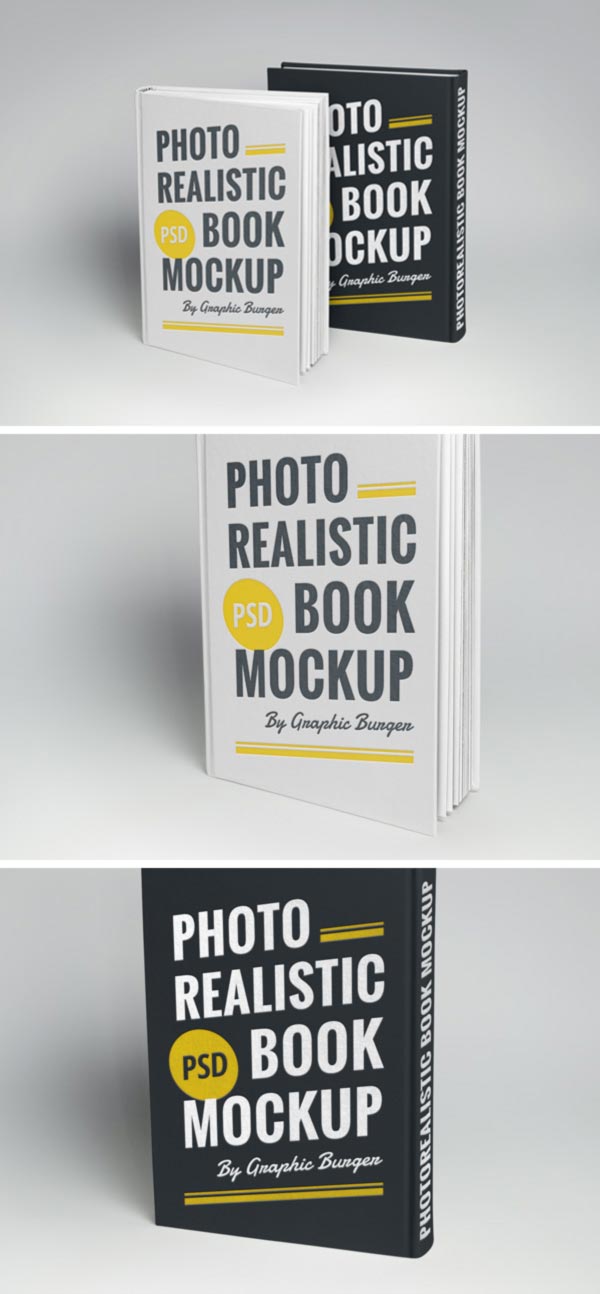 Photo Realistic Book Mockup