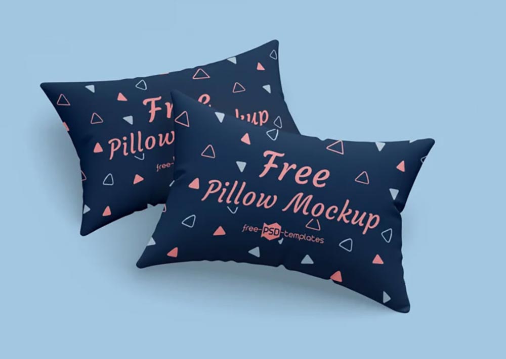 Free Pillows Mockup Template