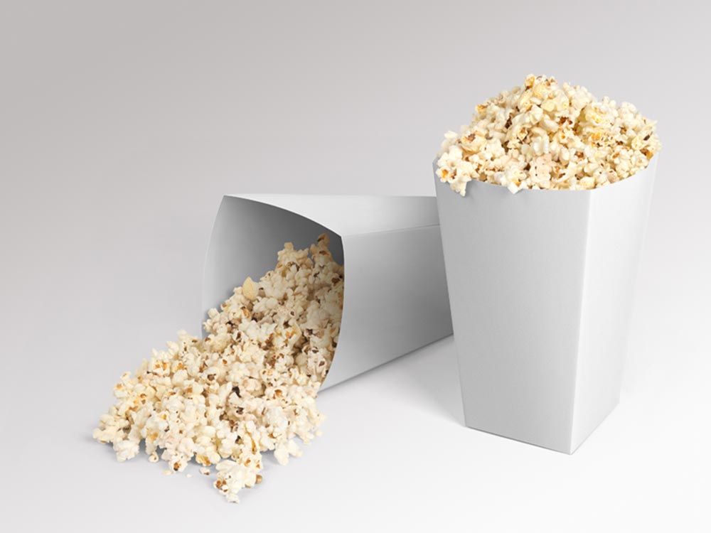 Popcorn Box Mockup