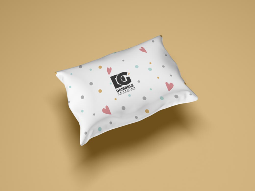 Rectangular Pillow PSD Mockup