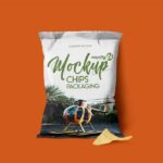 Free Chips Bag Mockup