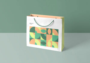 Free Jute Bag Mockup PSD