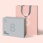 Free Luxury Box & Bag Mockup