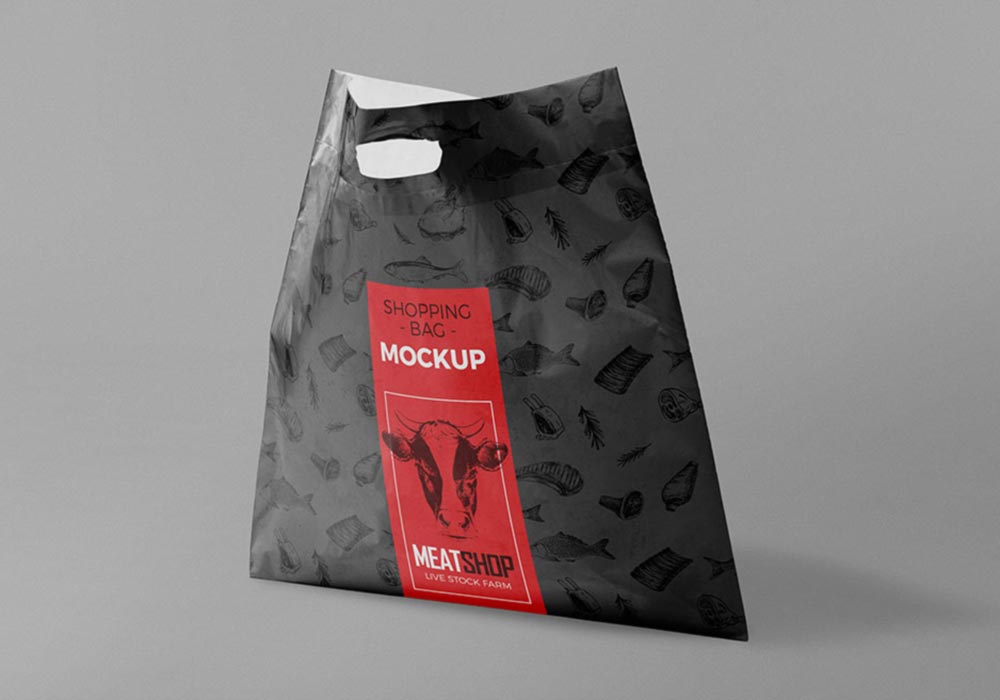 Plastic Bag PSD Mockup