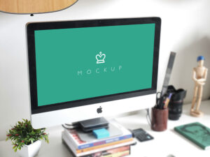 Free Simple iMac Mockup