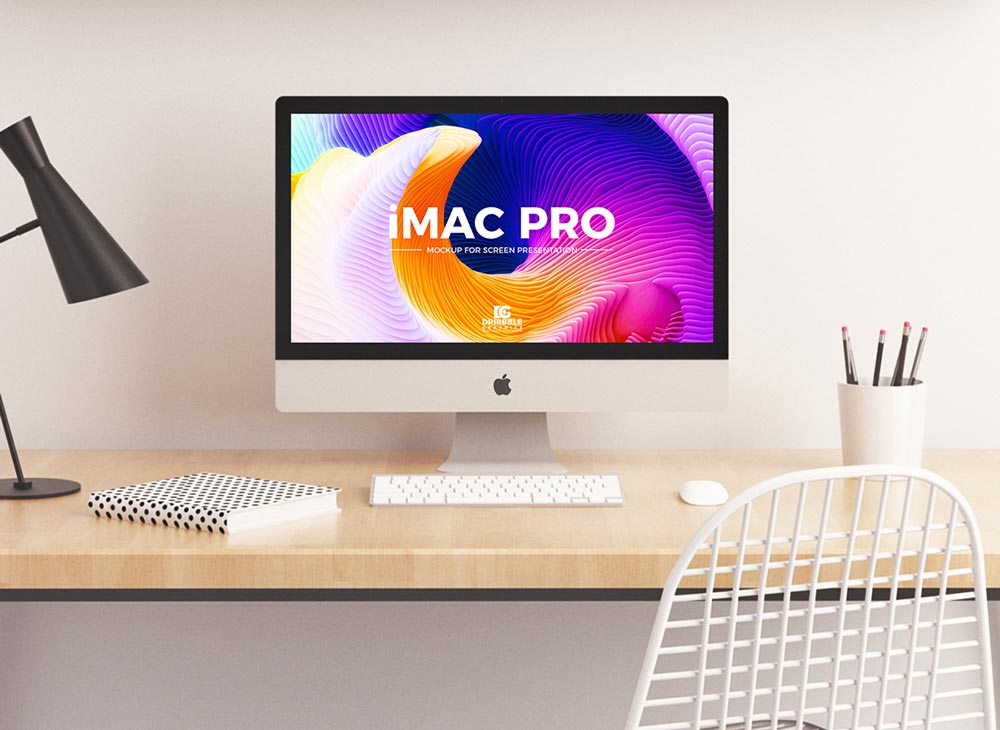 iMac Pro Mockup PSD