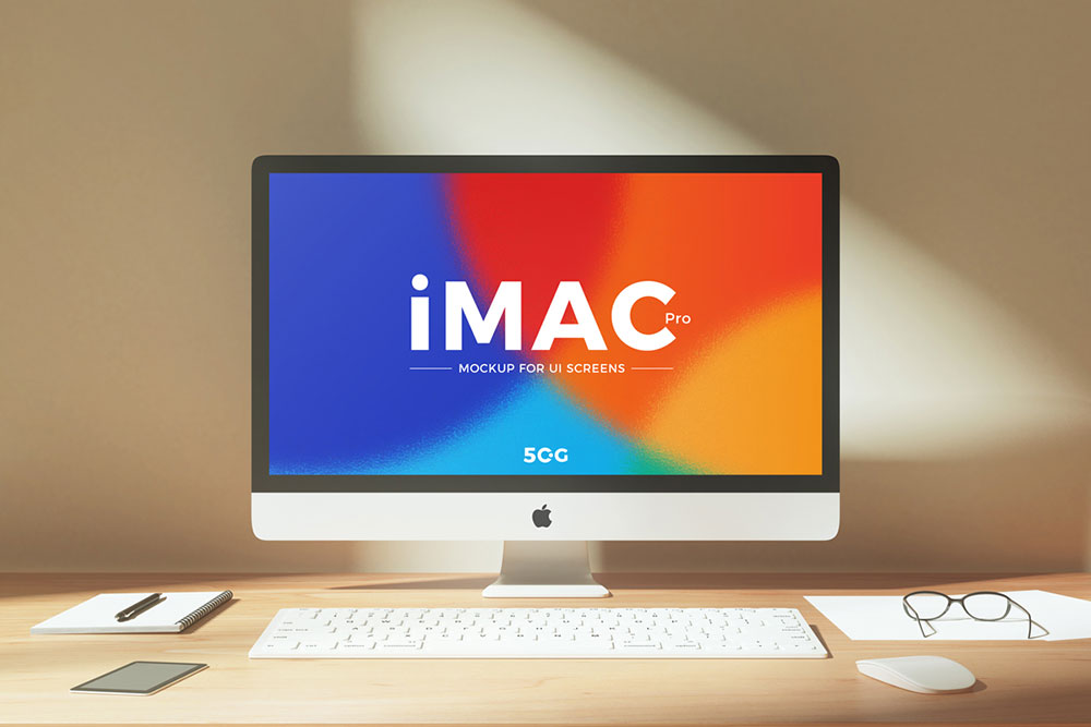 Free iMac Pro Mockup