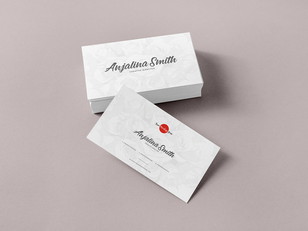 Free Brand Business Cards Mockup