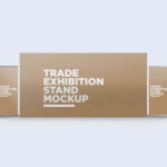 Free Trade Exhibition Stand Mockup PSD
