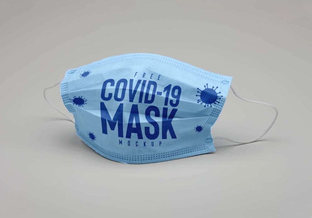 Covid-19 Face Mask Mockup