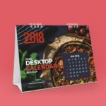 Free Desktop Calendar Mockup