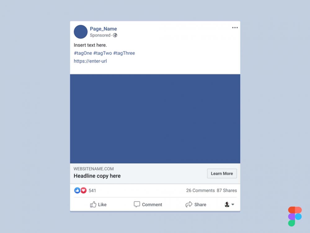 Facebook Advertisement Post Mockup