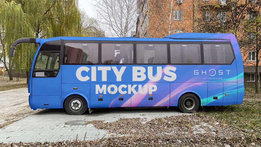 City Bus Mockup