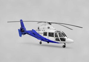 Free Helicopter PSD Mockup