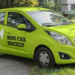 Free Mini Car Mockup