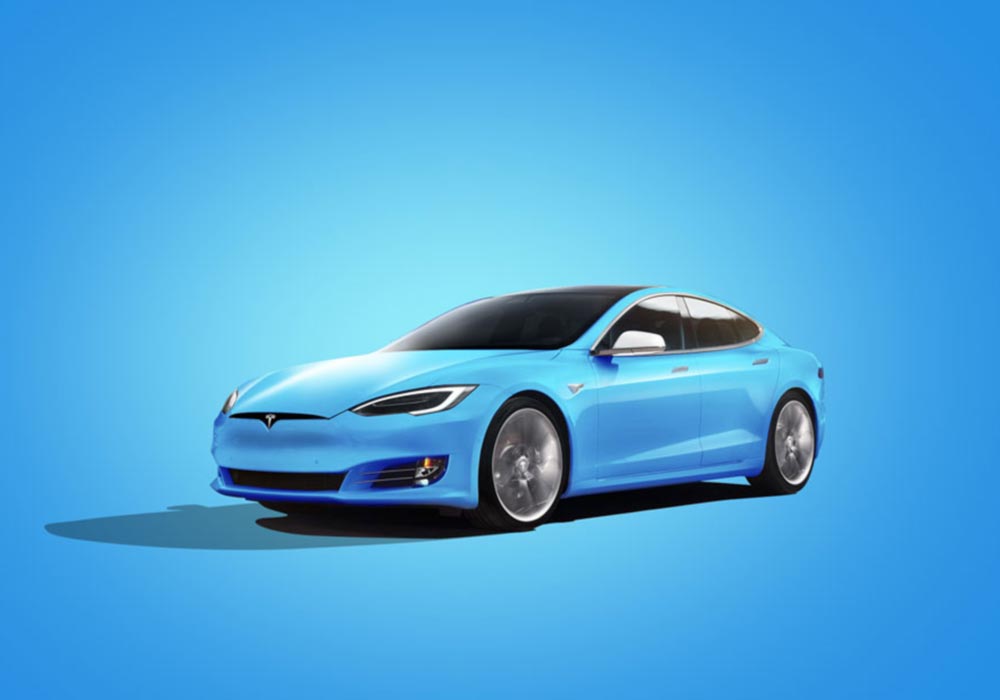 Tesla Car Mockup