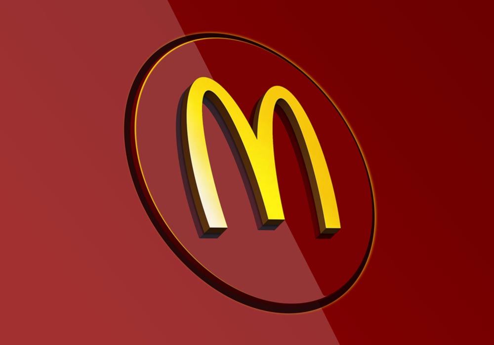 3D Logo Mockup PSD