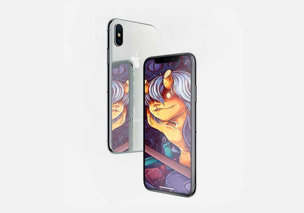 Premium iPhone X Mockup