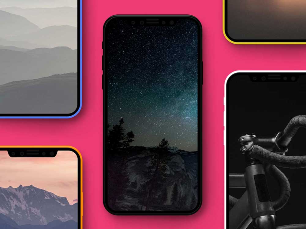 Free Simple iPhone X Mockup