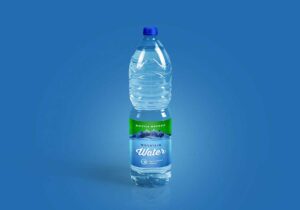 Free Drinking Water Bottle Mockup