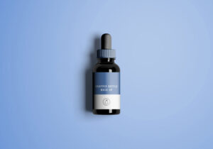 Free Dropper Bottle Mockup