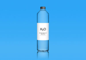 Free Water Bottle Mockup