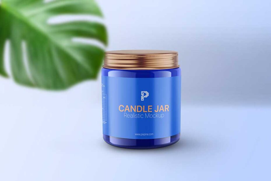 Candle Jar Mockup