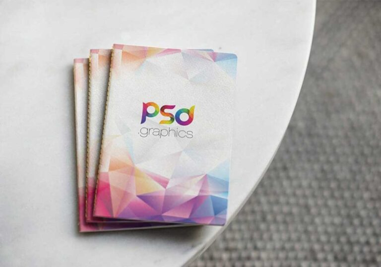 Download Free Notebook Cover Mockup PSD - Mockup City