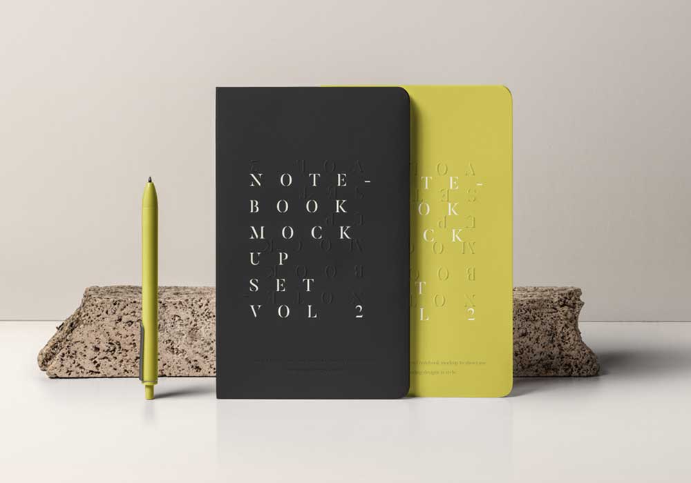 Notebook Mockup Set