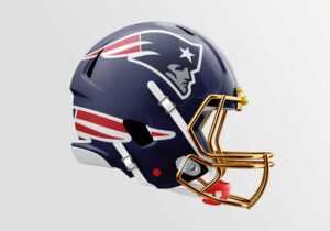 Free American Football Helmet Mockup