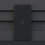 Black & White Clay iPhone X Mockup Free Black & White Clay iPhone X Mockup