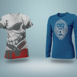 Female T-Shirt Mockup Free Female T-Shirt Mockup