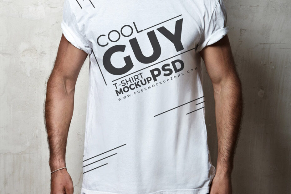 Free Guy T-Shirt Mockup