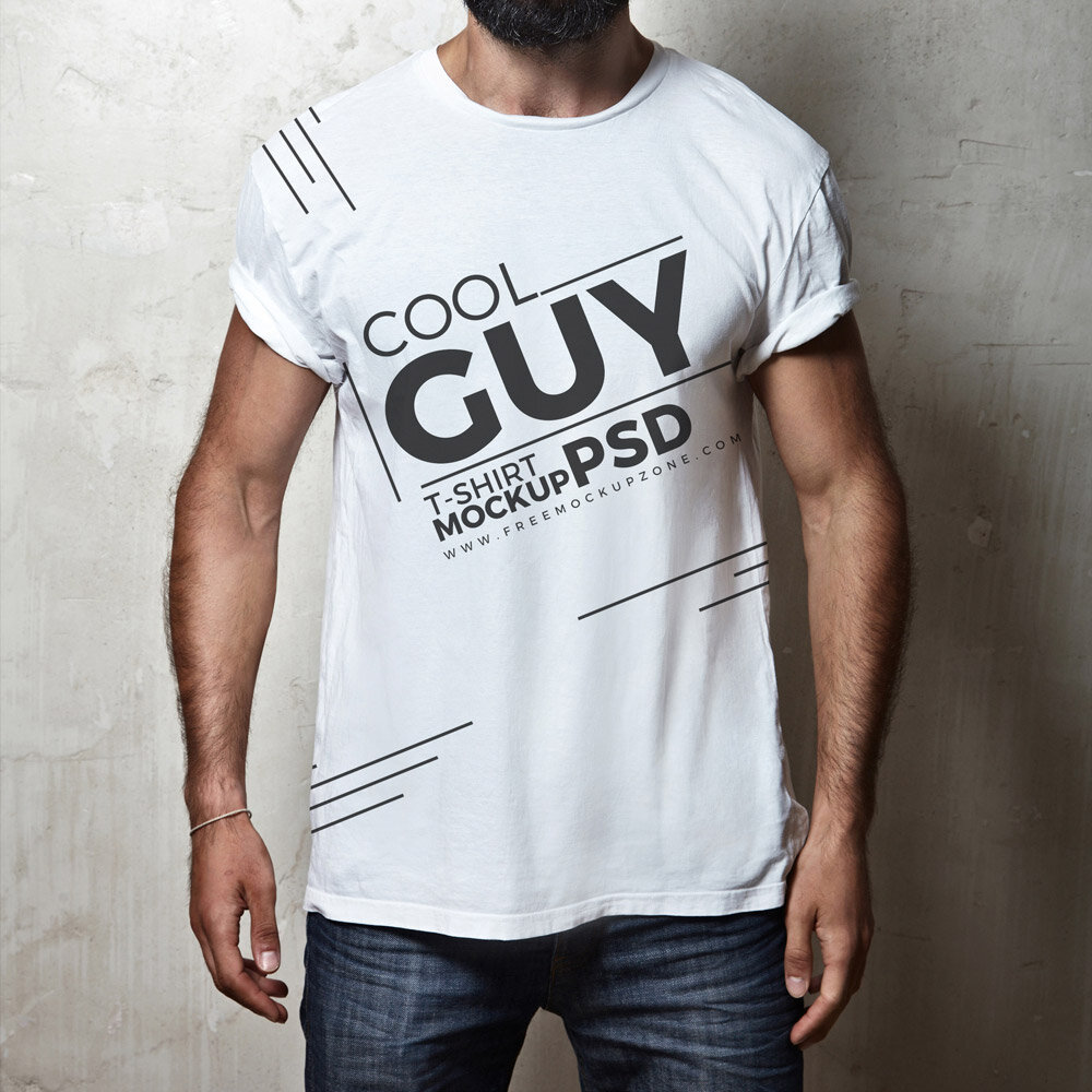 Free Guy T-Shirt Mockup
