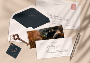 Free Letter-Writing Mockup