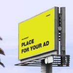 Free Outdoor Advertising Billboard Mockup