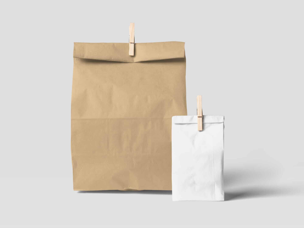 Free Paper Bag Mockup